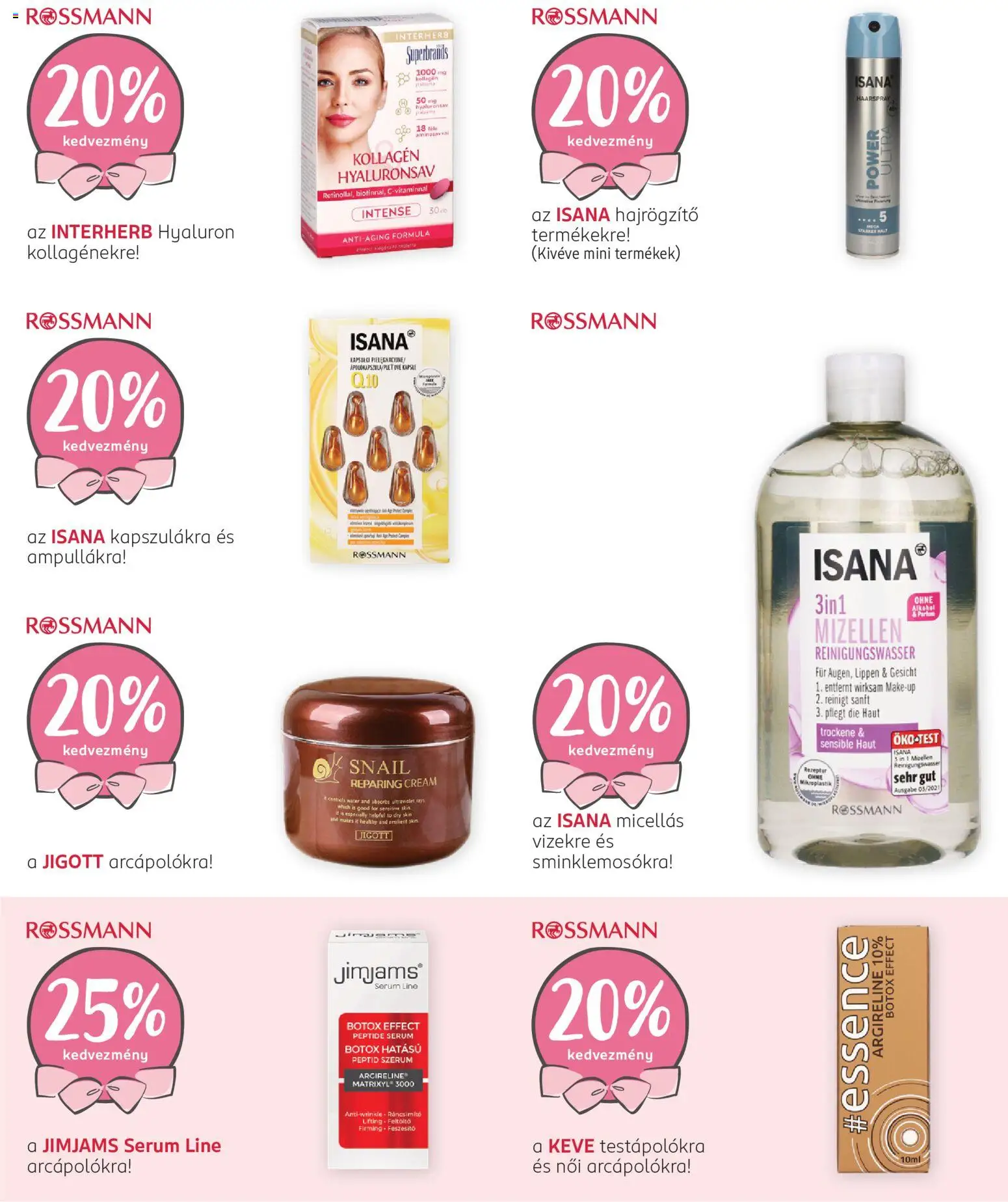 Rossmann akciós ujság - amely érvényes a következő dátumtól: 01.06.2026 | Oldal: 5