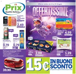 Anteprima del volantino Prix volantino Verona valido a partire dal 15.06.2026