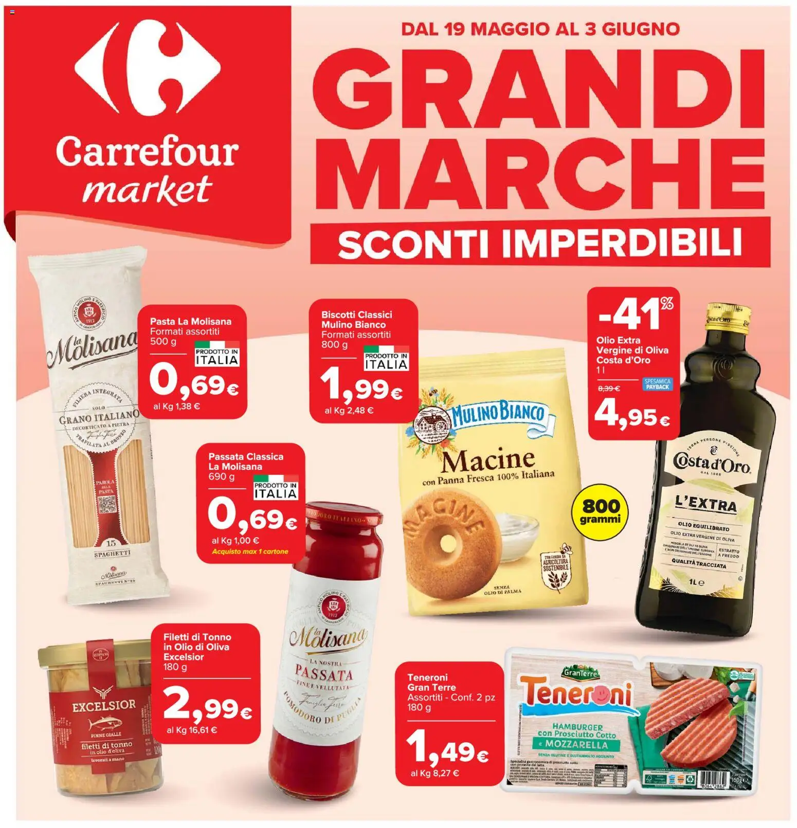 Volantino Carrefour del 19.05.2026 | Pagina: 1