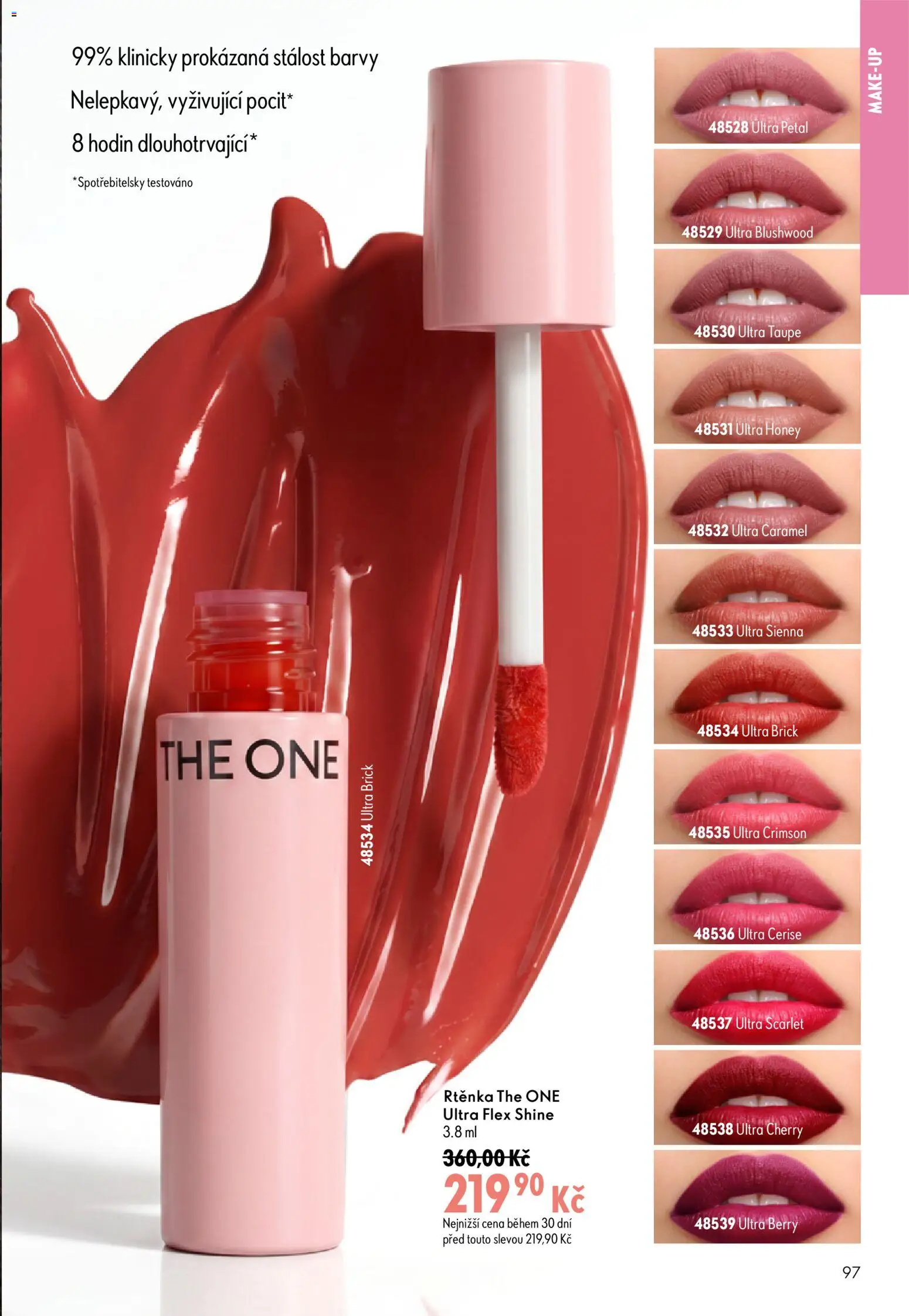 Oriflame katalog č. 13/2026 od 09.09.2026 | Strana: 97 | Produkty: Makeup, Barvy, Rtěnka