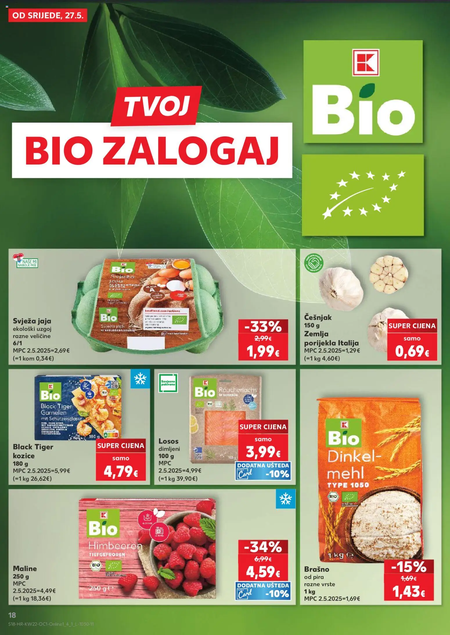 Kaufland HR akciós ujság - amely érvényes a következő dátumtól: 27.05.2026 | Oldal: 18