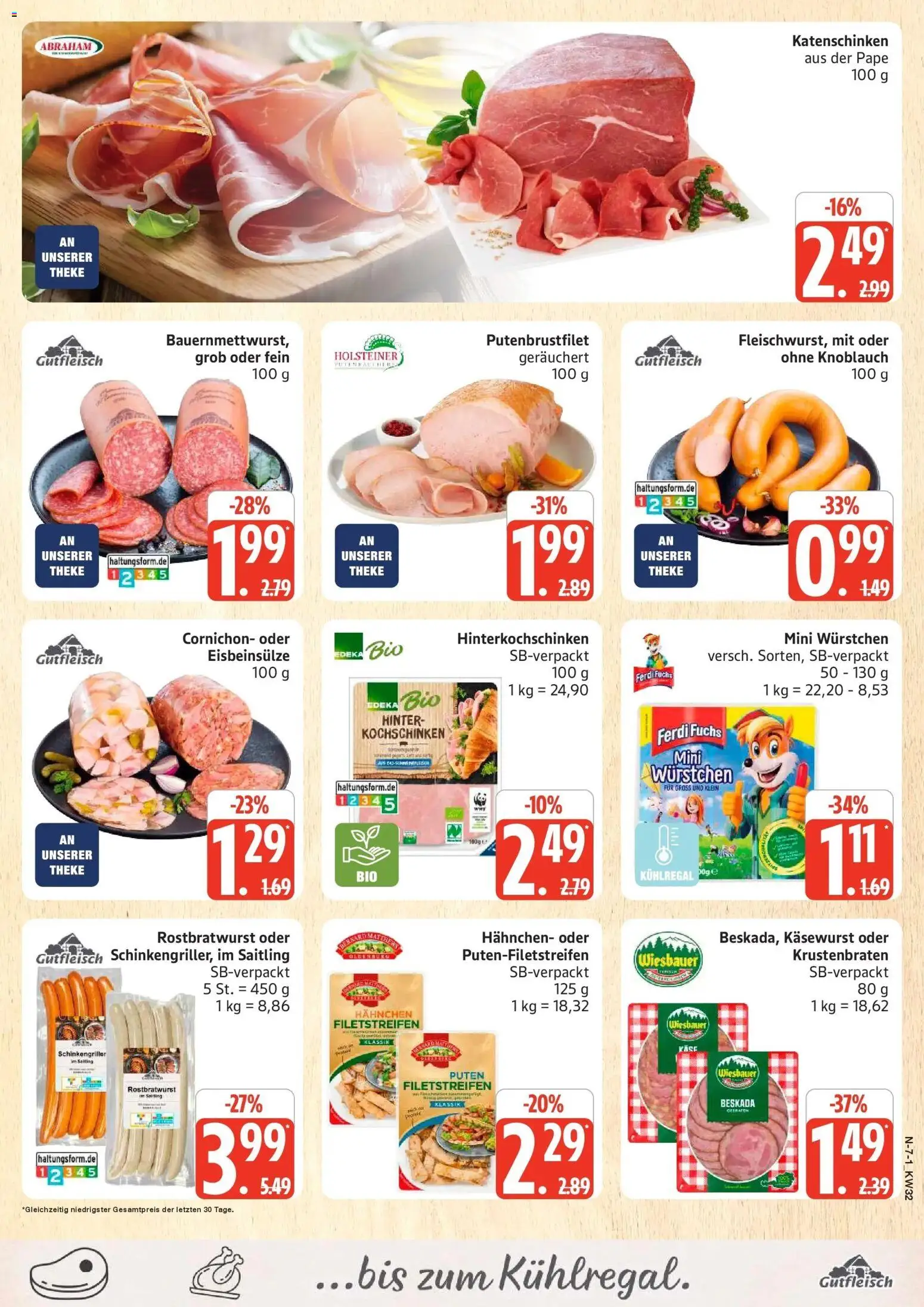 Marktkauf Prospekt Buxtehude (ab 03.08.2026) » Angebote online | Seite: 7 | Produkte: Hahnchen, Theke, Krustenbraten, Knoblauch