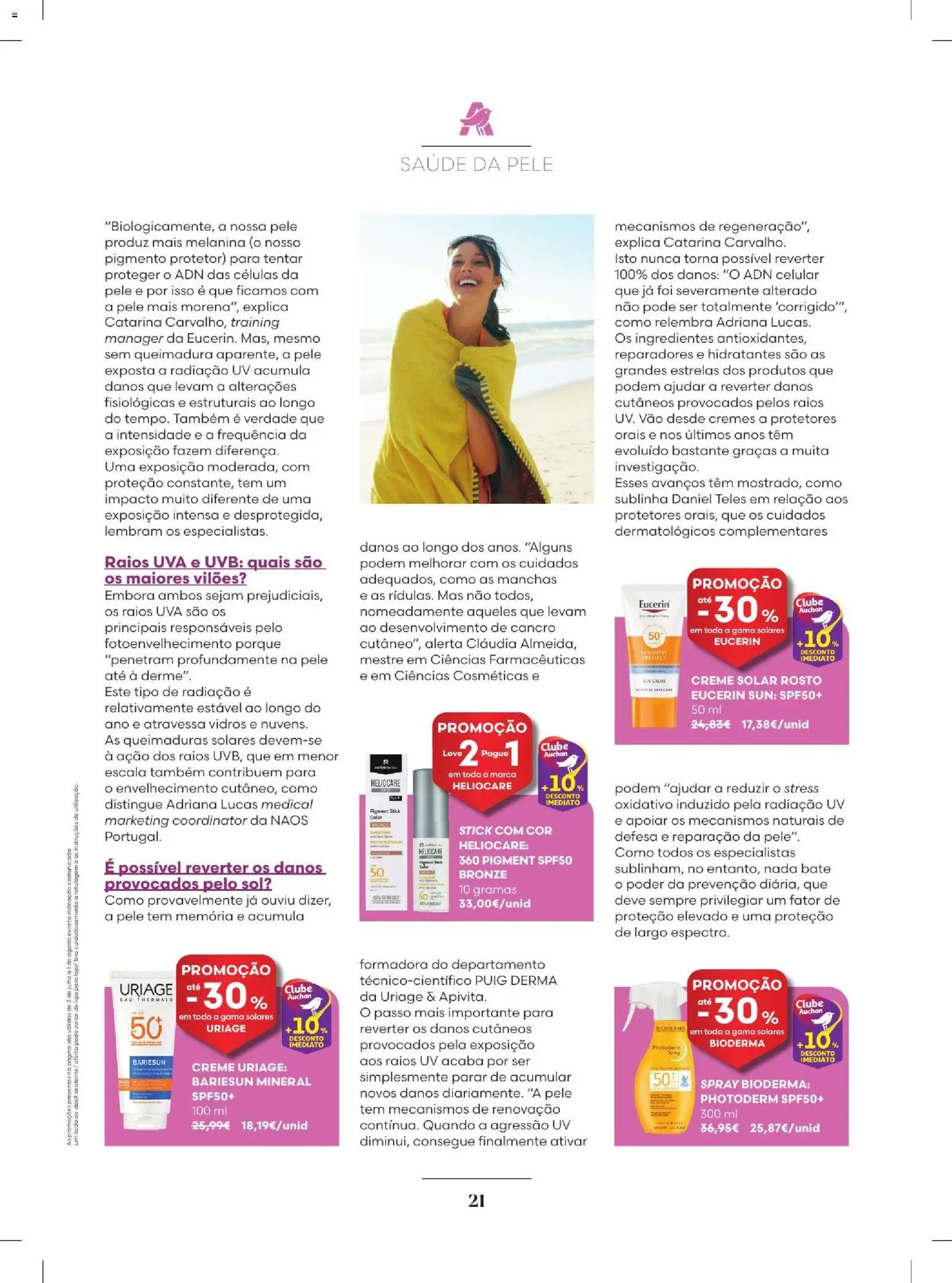 Auchan - Sol e Higiene │ válido de 02/07/2026 | Página: 21 | Produtos: Creme
