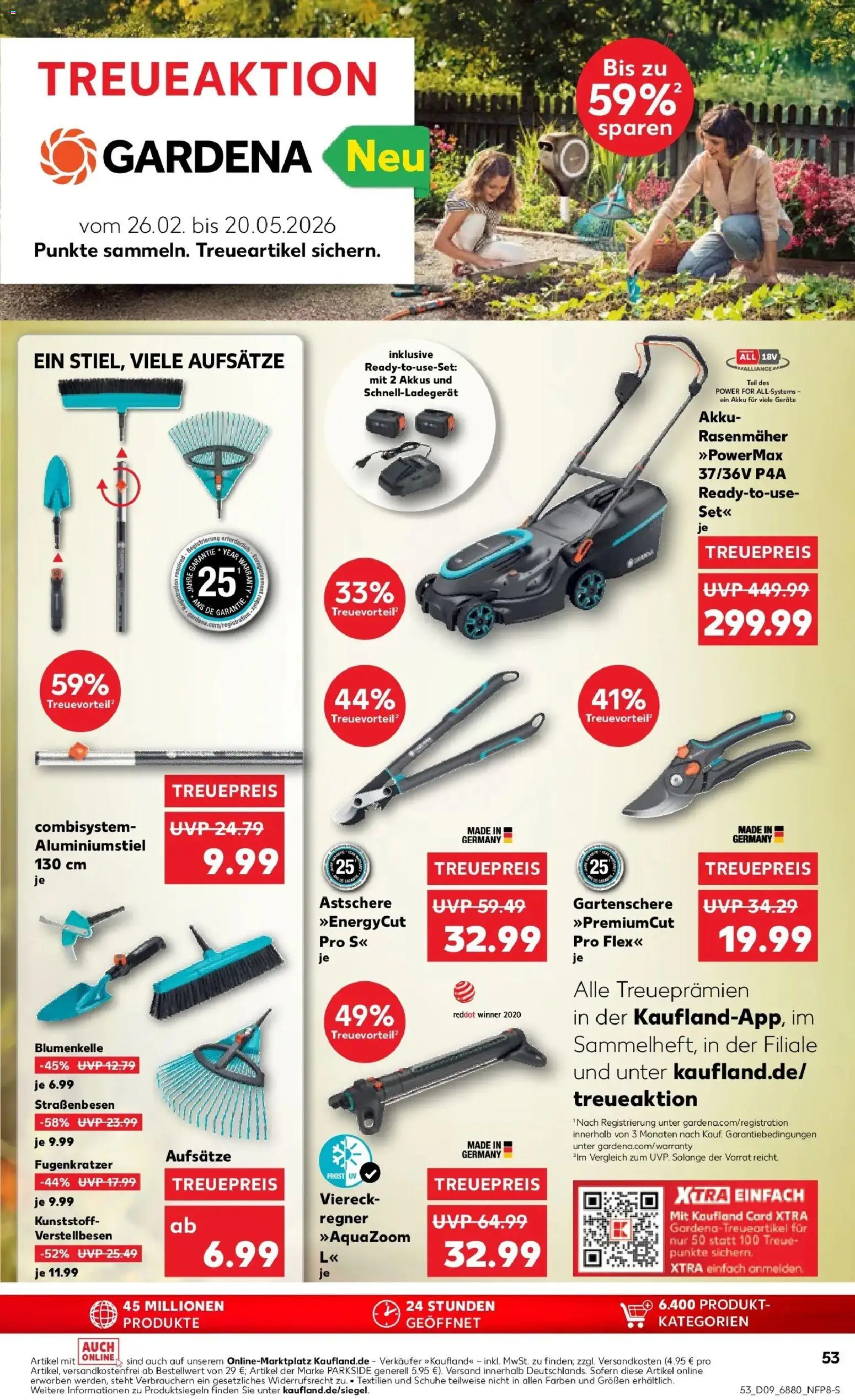 Kaufland prospekt Pfullingen	 – gültig ab 26.02.2026 | Seite: 53 | Produkte: Rasenmäher