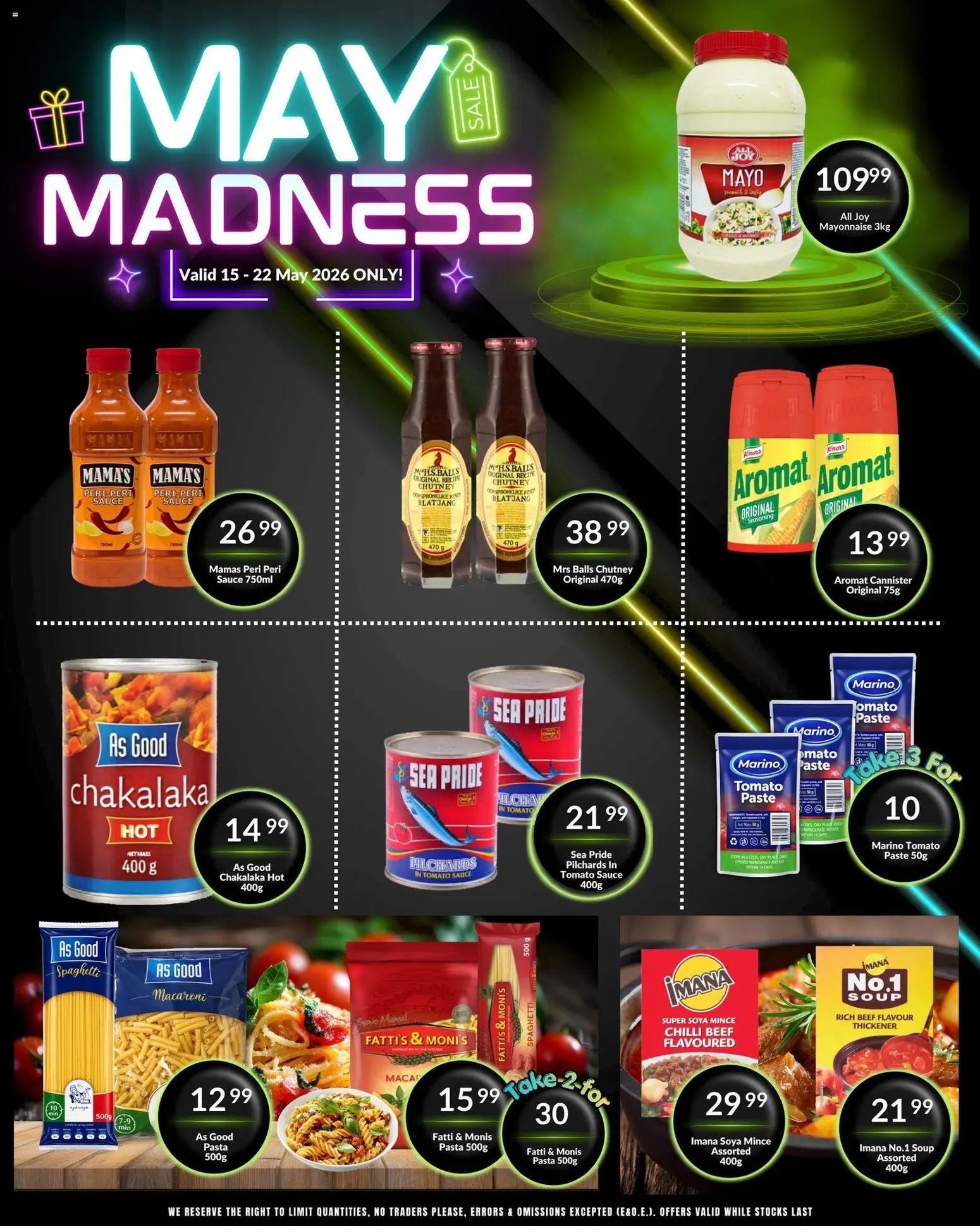 New Super Save catalogue – valid from 15.05.2026 | Page: 16 | Products: Cannister, Soup, Aromat, Soya mince