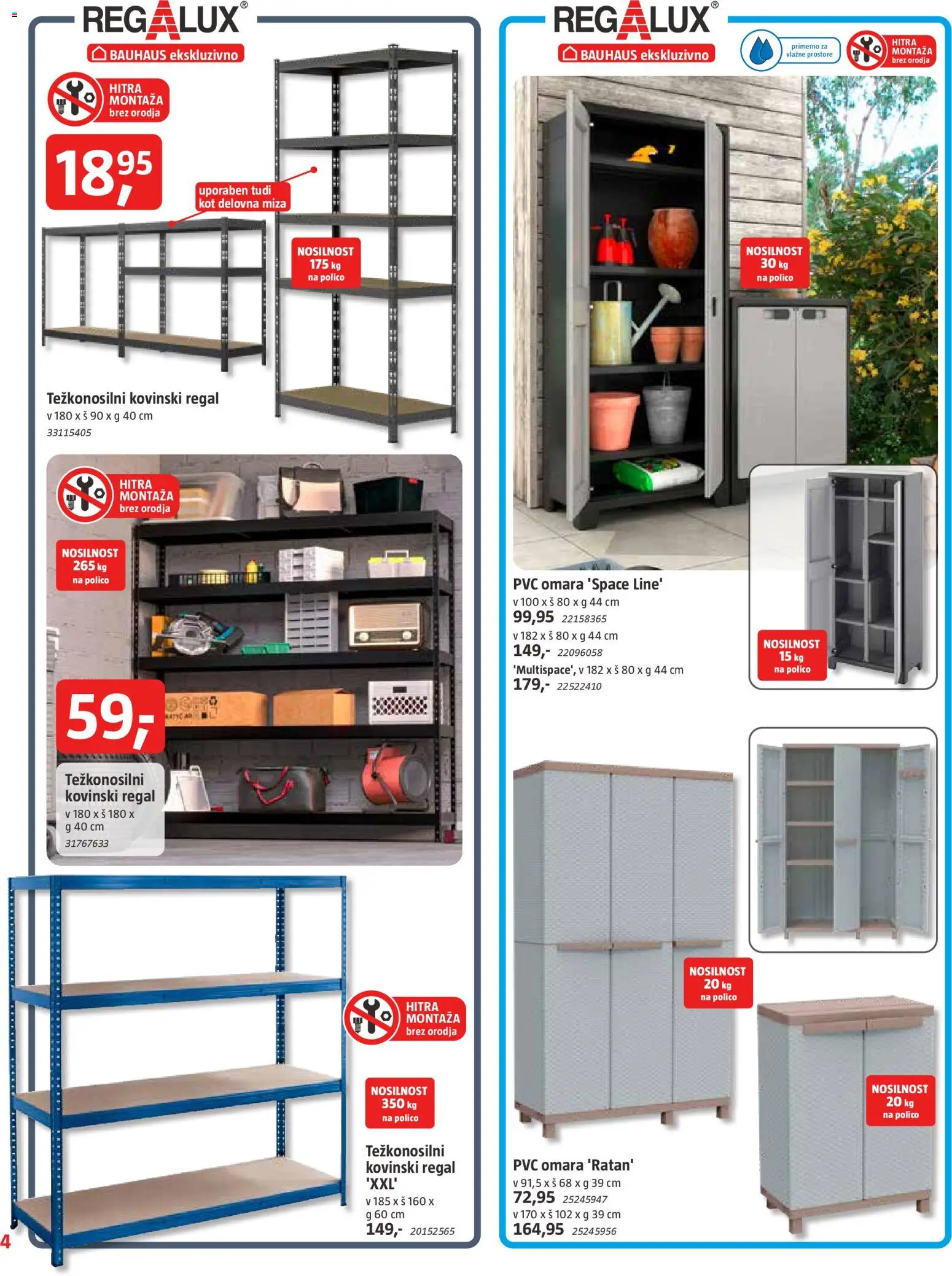 Novi Bauhaus katalog ponudbe – veljaven od 29.07.2026 | Stran: 4