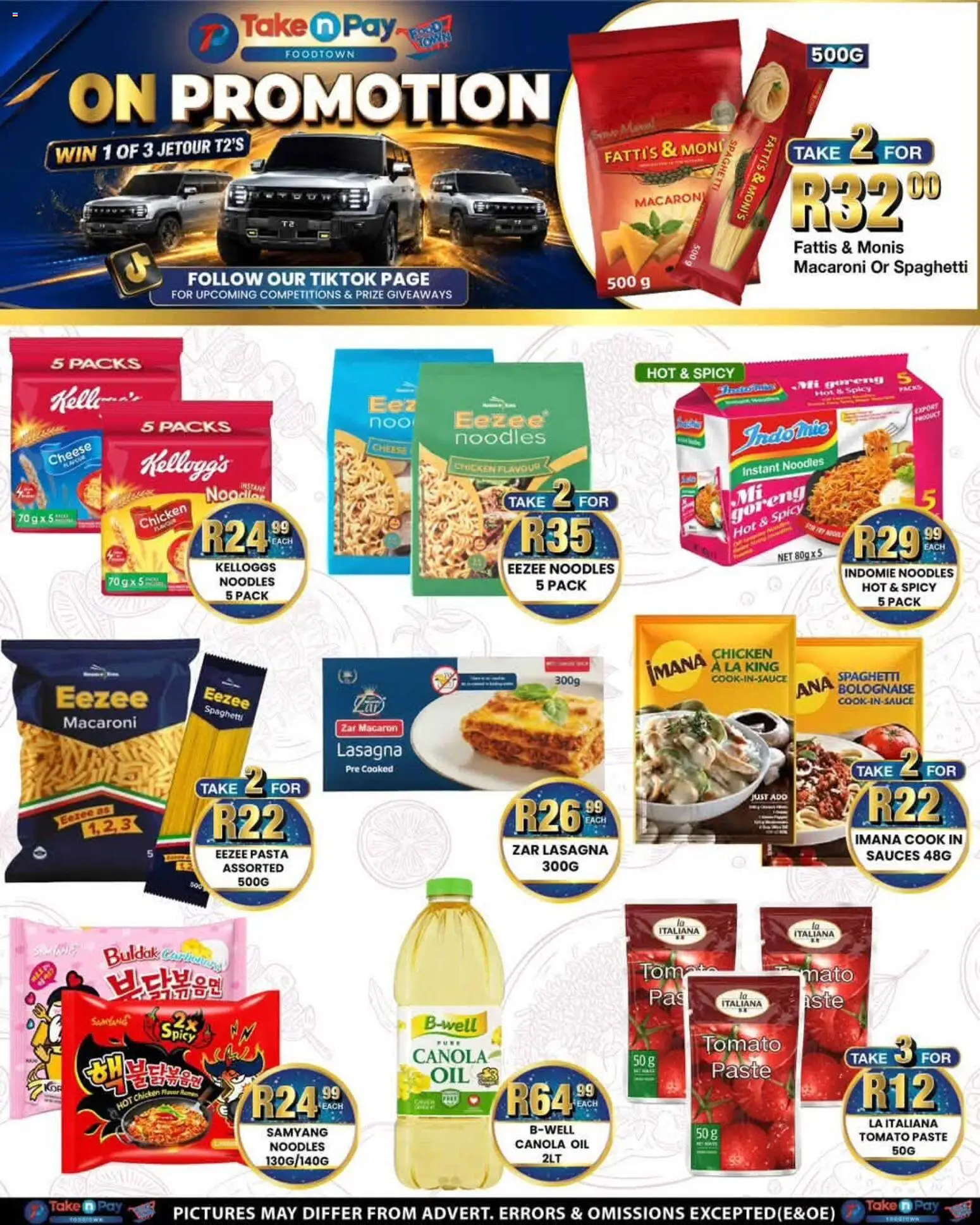 New Take n Pay catalogue – valid from 06/07/2026 | Page: 21 | Products: Cheese, Sauces, Chicken, Pasta