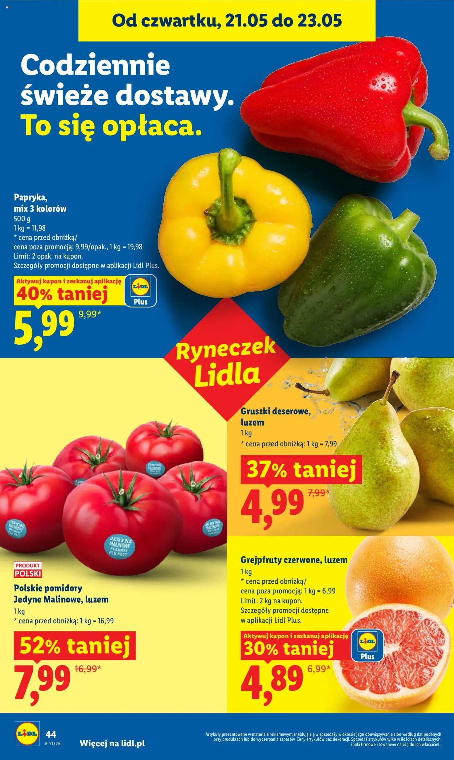Lidl Polsko leták od 21.05.2026 | Strana: 44