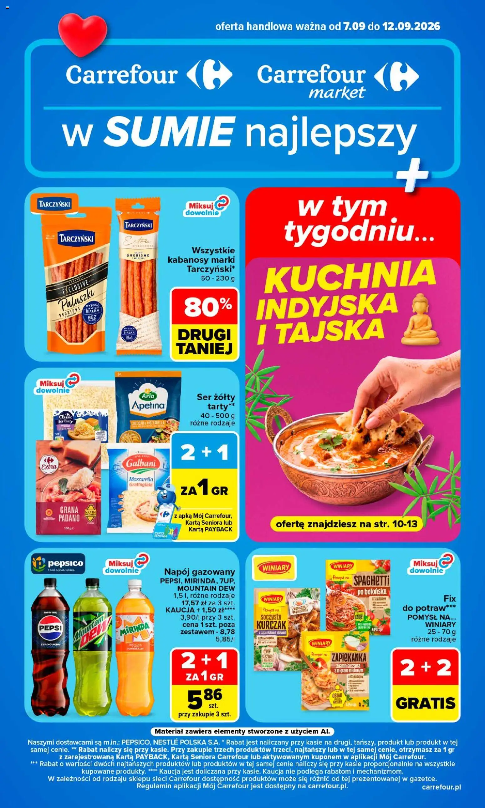 Carrefour gazetka od 07.09.2026 | Strona: 1