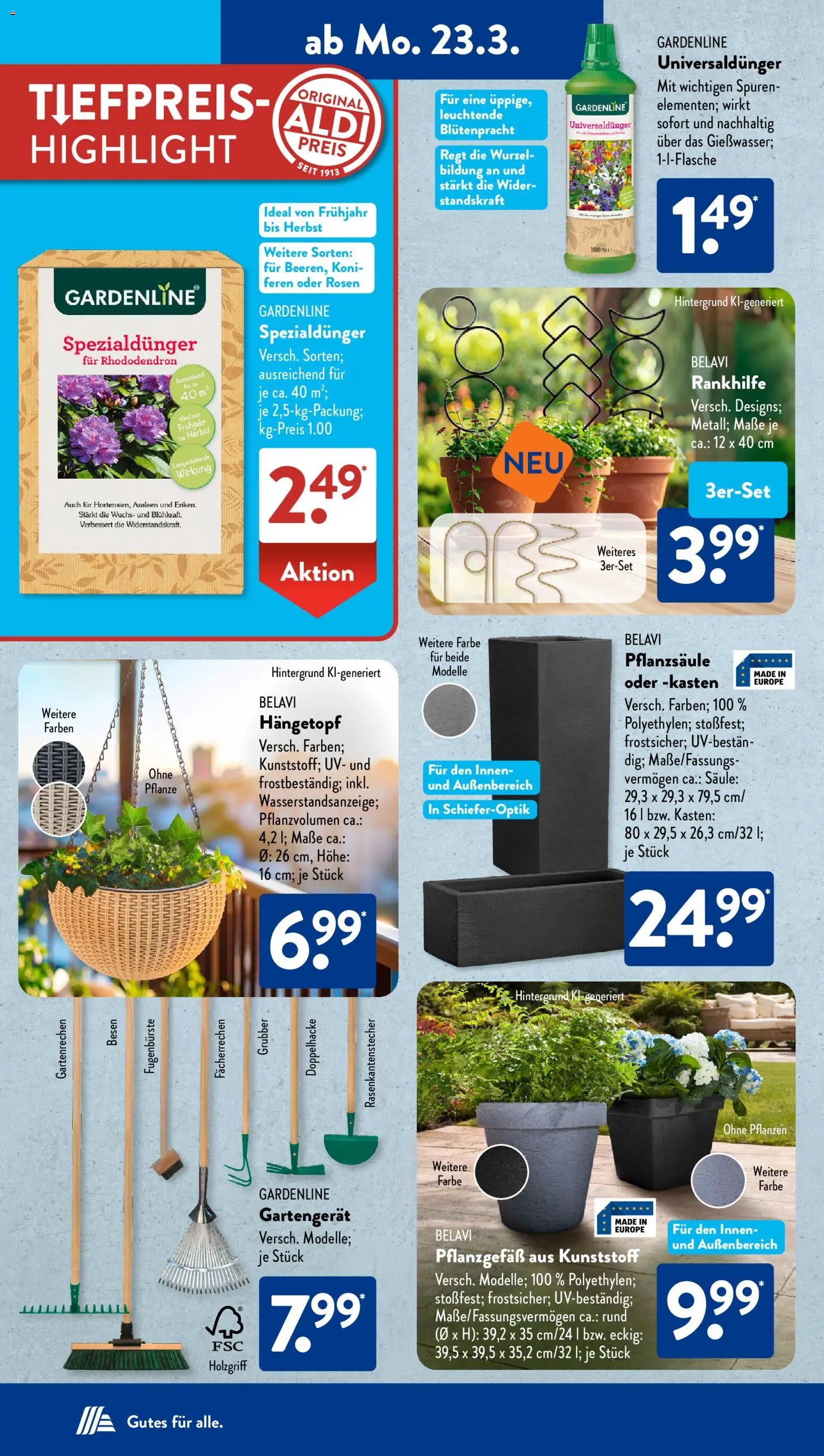 Aldi Süd Prospekt 	 – gültig ab 23.03.2026 | Seite: 23 | Produkte: Belavi