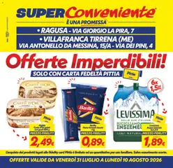 Anteprima del volantino SuperConveniente volantino Ragusa, Villafranca valido a partire dal 31/07/2026
