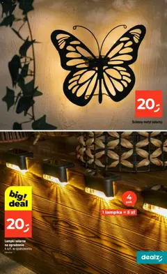 Pogląd oferty "Dealz gazetka - Festiwal lamp solarnych" - ważna od 16.04.2026 | Strona: 13 | Produkty: Lampki