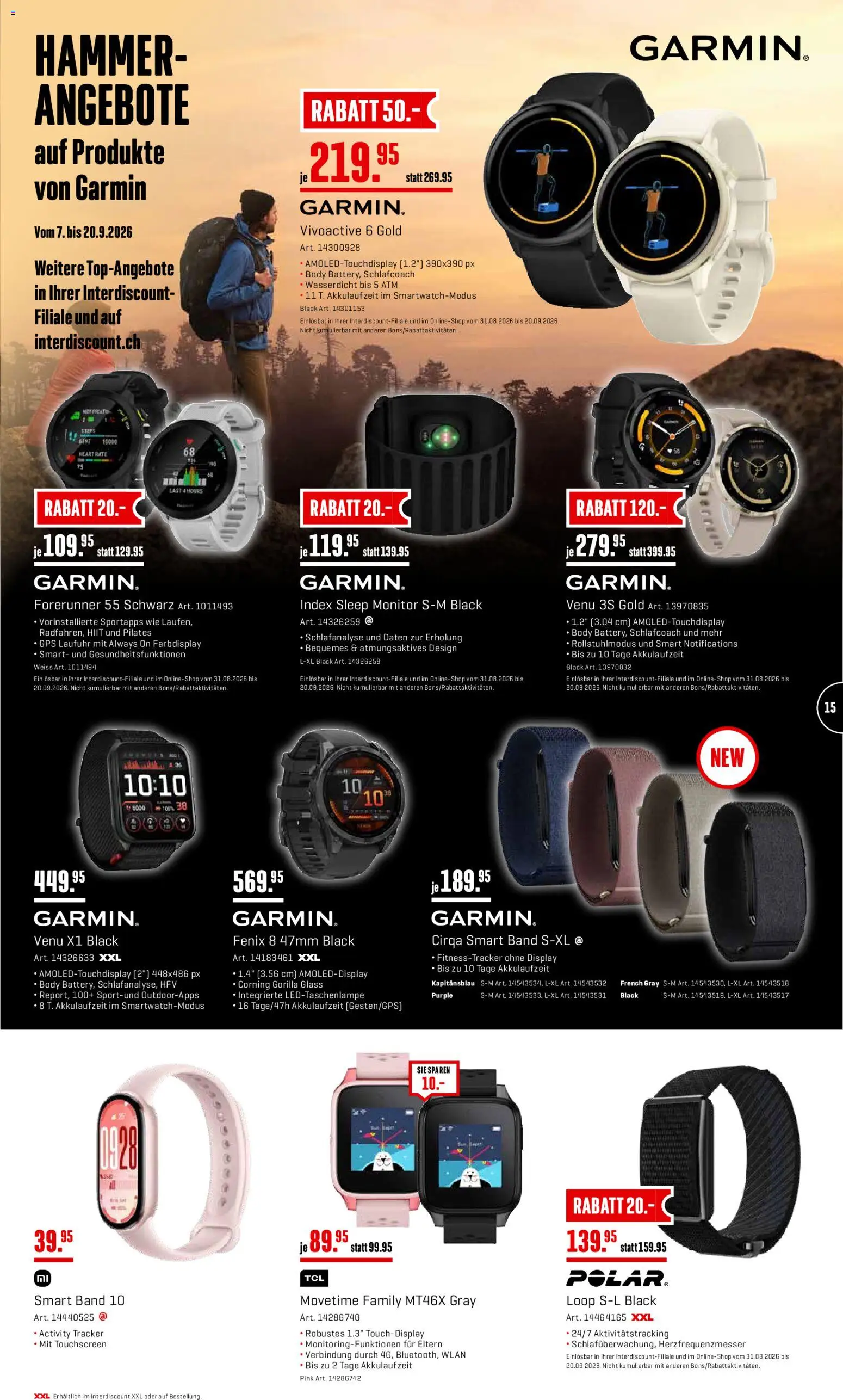 Interdiscount aktionen Angebote – gültig ab 07.09.2026 | Seite: 15 | Produkte: Monitor