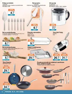 KTC Katalog tehnike i posuđa - Pregled kataloga iz trgovine KTC, vrijedi od 16.09.2026 | Stranica: 16 | Proizvodi: Pekac, Vrc, Čaj, Pladanj