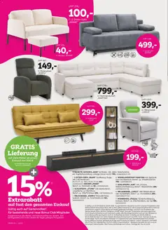 Mömax Prospekt 	 ab 04.05.2026 gültig | Seite: 2 | Produkte: Schlafsofa, Hocker, Wohnwand, Gartenmöbel