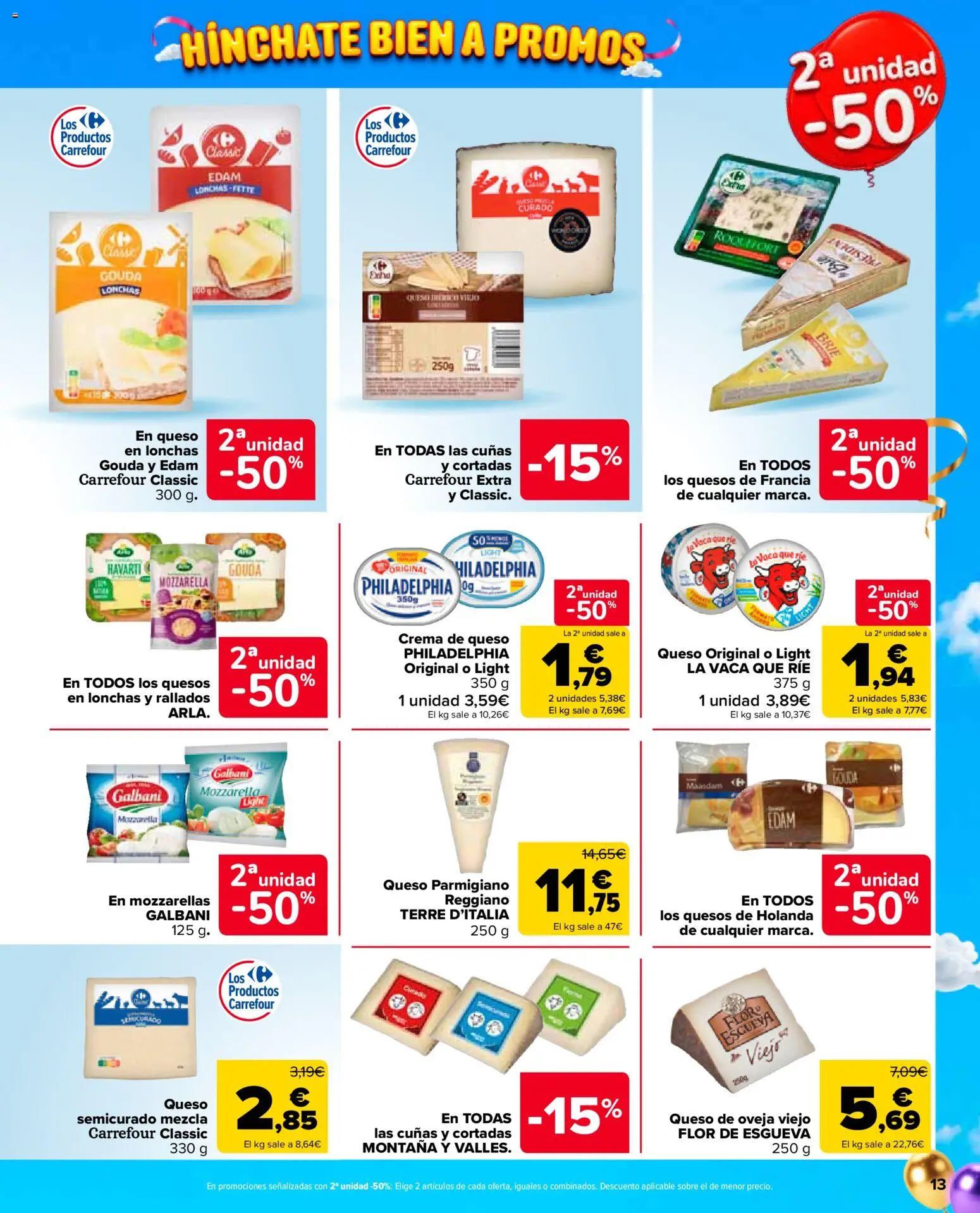 Carrefour Market folleto │ válido desde el 24/09/2026 | Página: 13 | Productos: Queso de oveja, Queso, Mozzarella, Crema