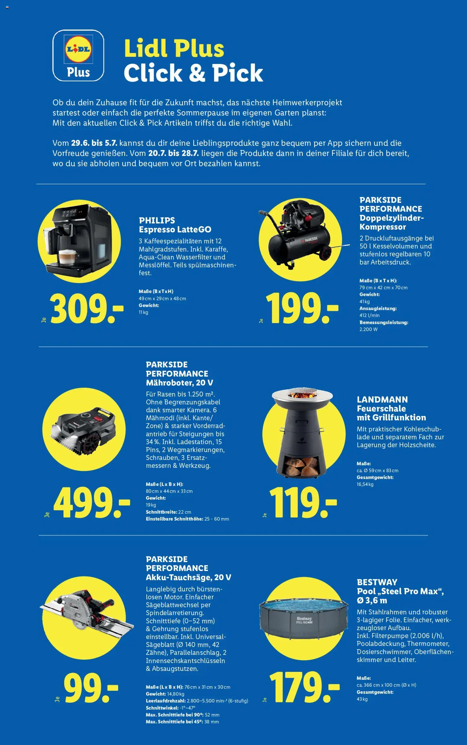Lidl Click & Pick gültig ab 29.06.2026 | Seite: 1 | Produkte: Gewicht