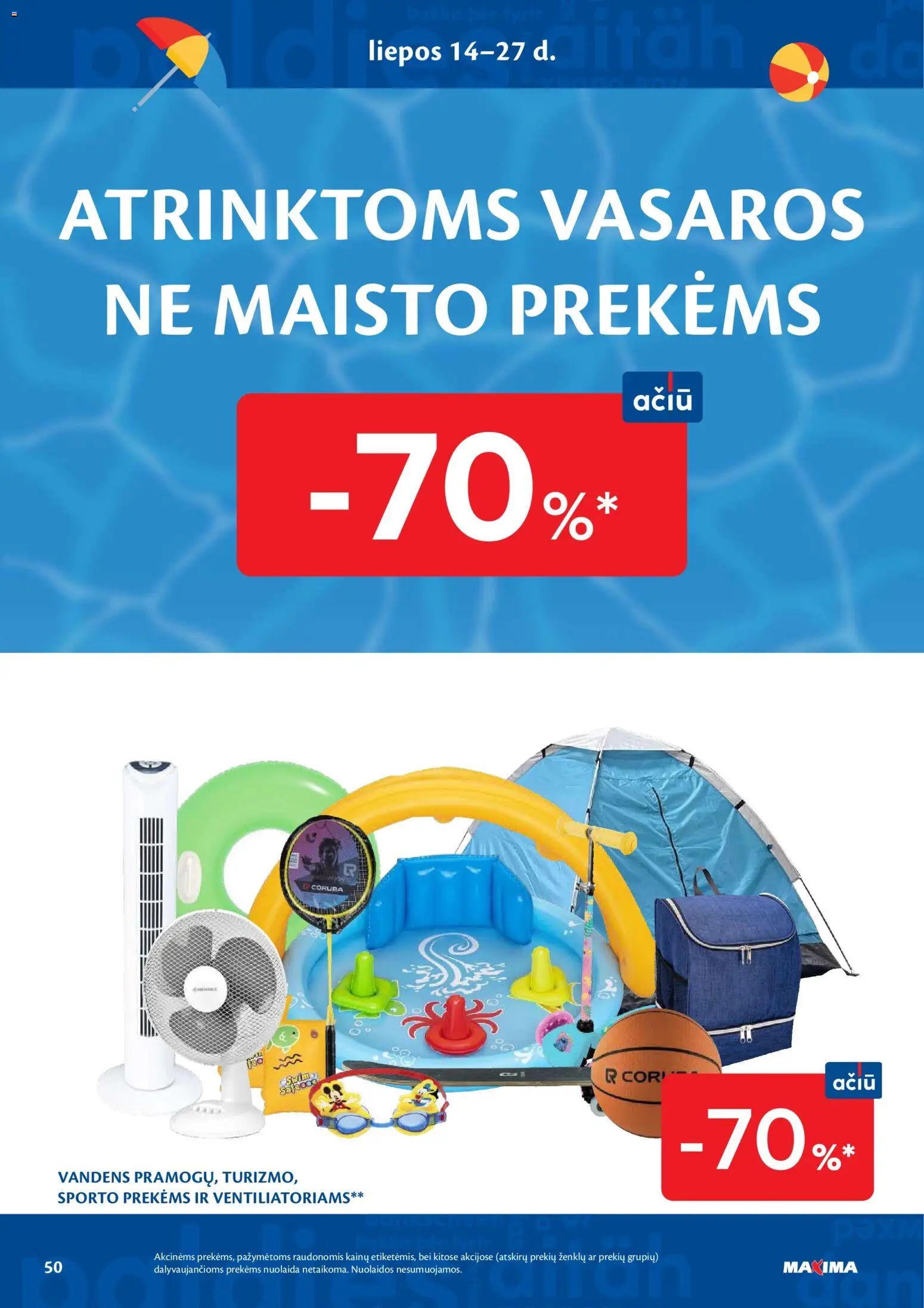 MAXIMA akcijos nuo 2026.07.21 | Puslapis: 50