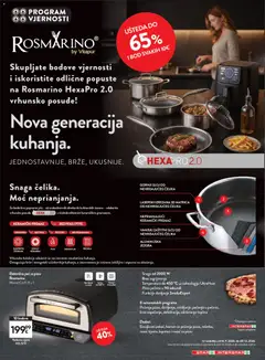 Interspar Katalog - Pregled kataloga iz trgovine Interspar, vrijedi od 16.09.2026 | Stranica: 18 | Proizvodi: Pizza, Rezač, Pećnica, Štednjak