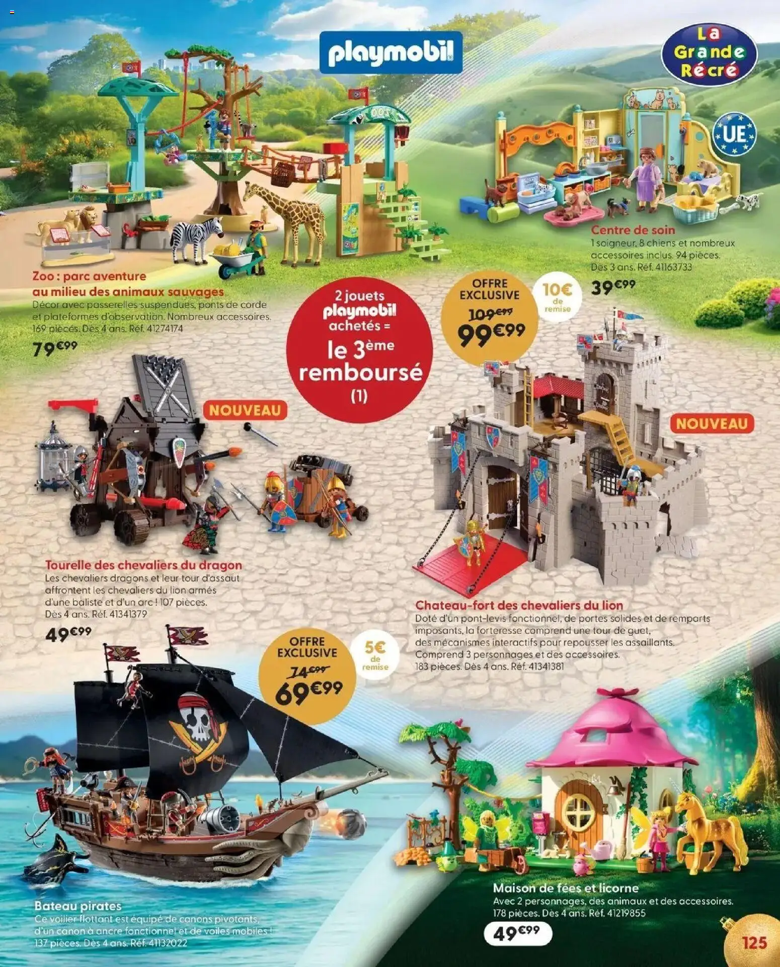 La Grande Récré - LE NOËL DE TOUTES LES PASSIONS à partir du 14/10/2026 - promo en ligne | Page: 125 | Produits: Playmobil, Jouets, Portes
