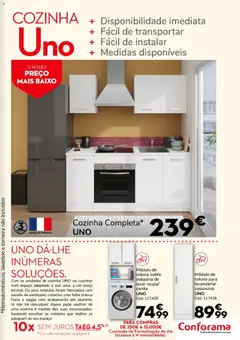 Pré-visualização Conforama Super Quinzena válido de 13/08/2026 | Página: 13 | Produtos: Torneira, Lavatório