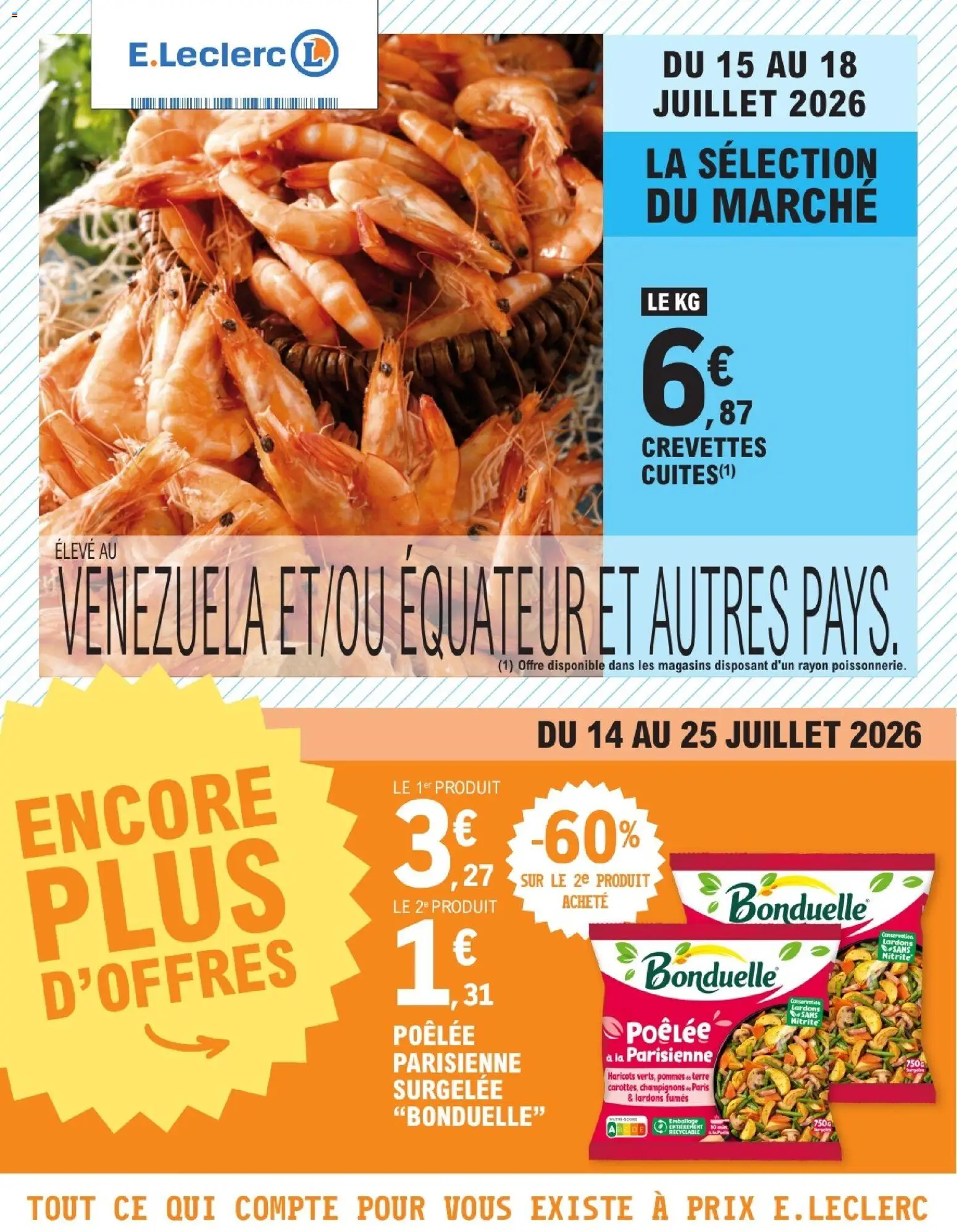 Catalogue E.Leclerc du 14/07/2026 catalogue cover