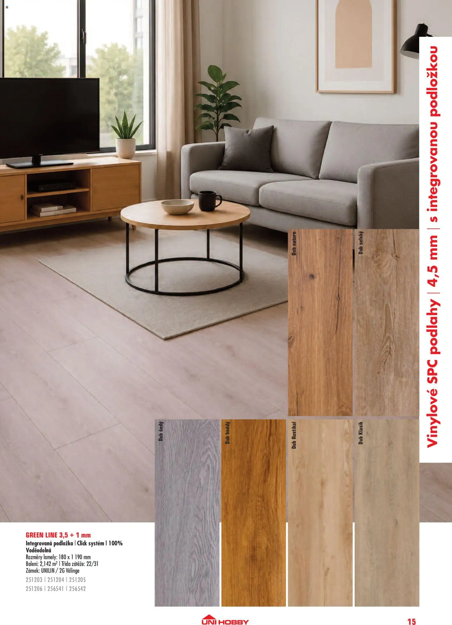 Uni Hobby katalog - Interiér od 09.09.2026 | Strana: 15