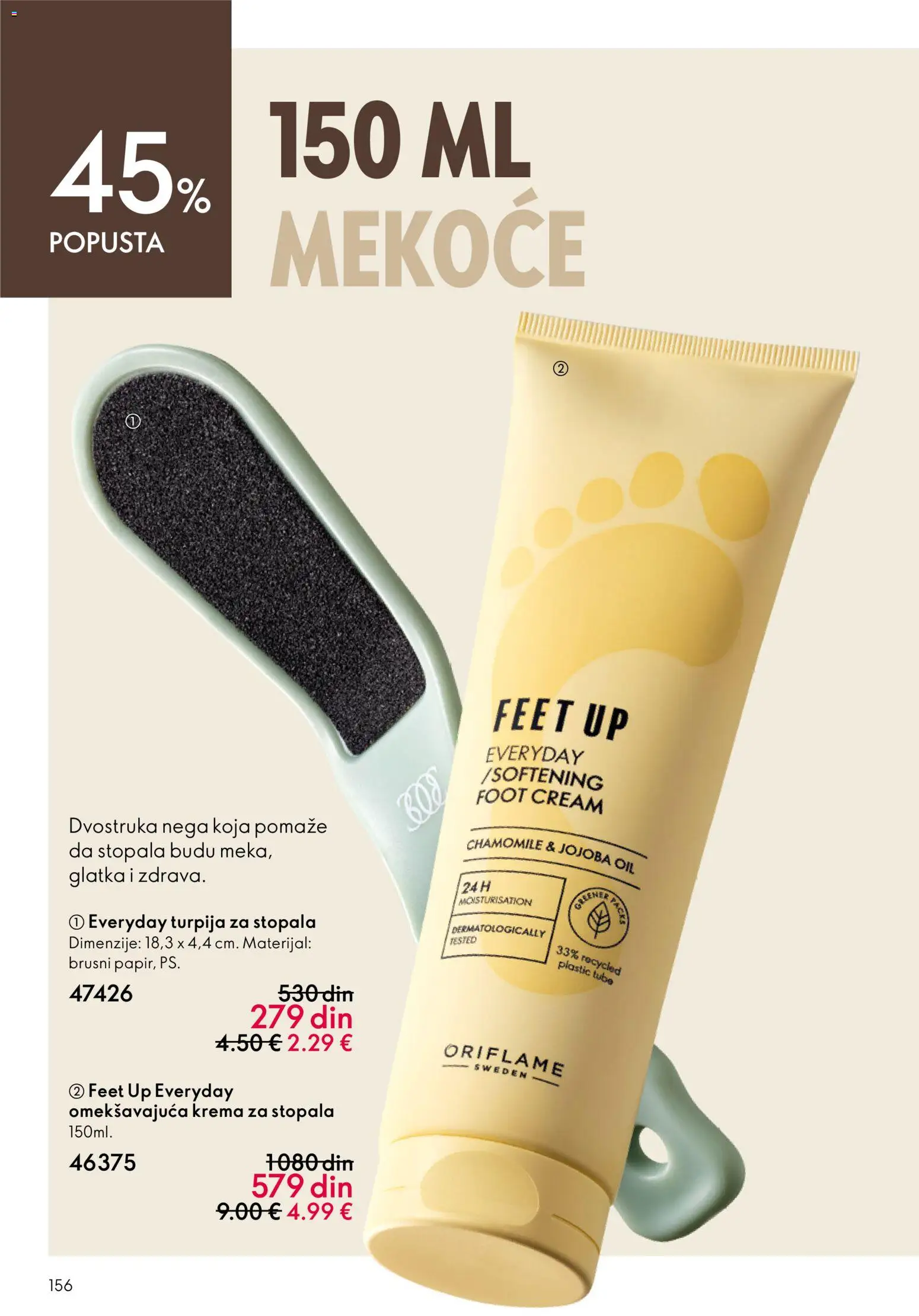 Oriflame katalog - važi od 03.06.2026 | Strana: 156 | Proizvode: Krema