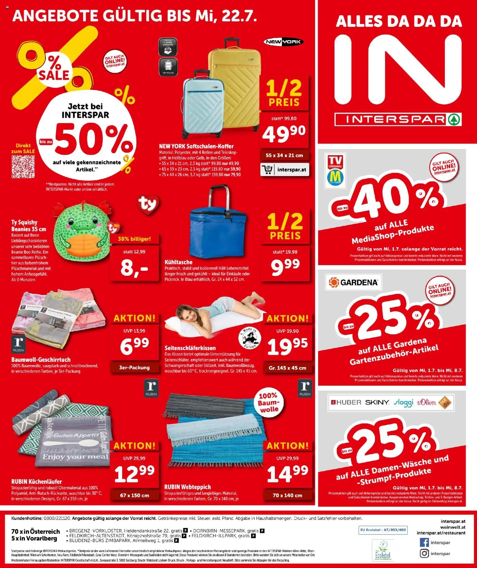Interspar - Flugblatt gültig ab 01.07.2026 | Seite: 20 | Produkte: Libacomb, Kissen