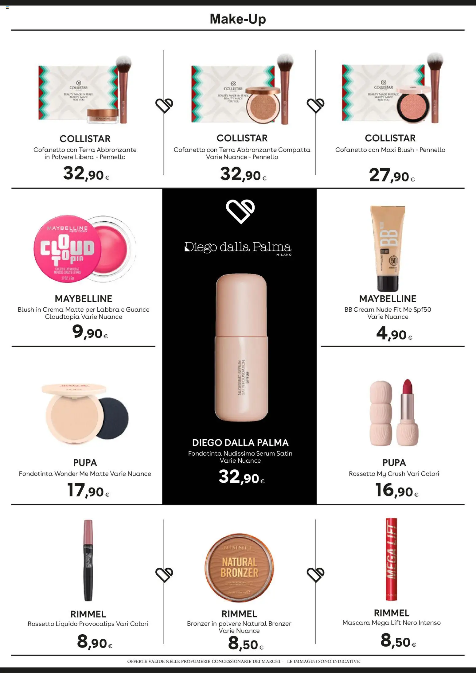 Volantino Idea bellezza del 01.05.2026 | Pagina: 4 | Prodotti: Mascara, Rossetto, Fondotinta, Blush