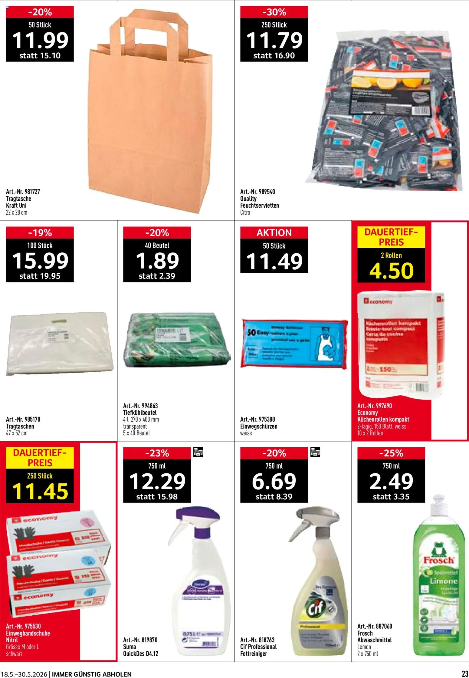 Prodega aktionen Take Away – gültig ab 18.05.2026 | Seite: 23