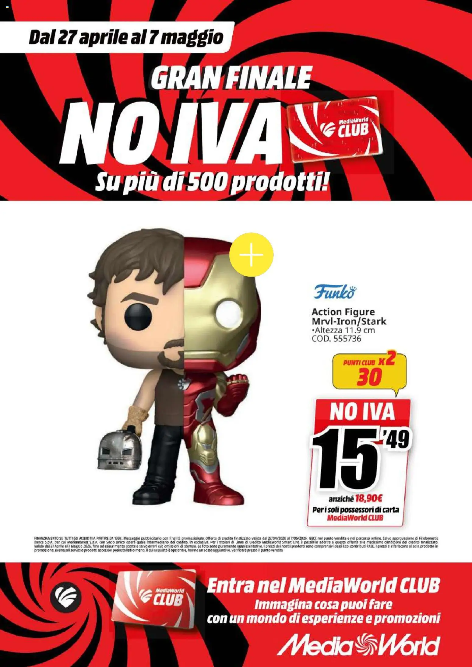 Volantino Media World del 27.04.2026 | Pagina: 56