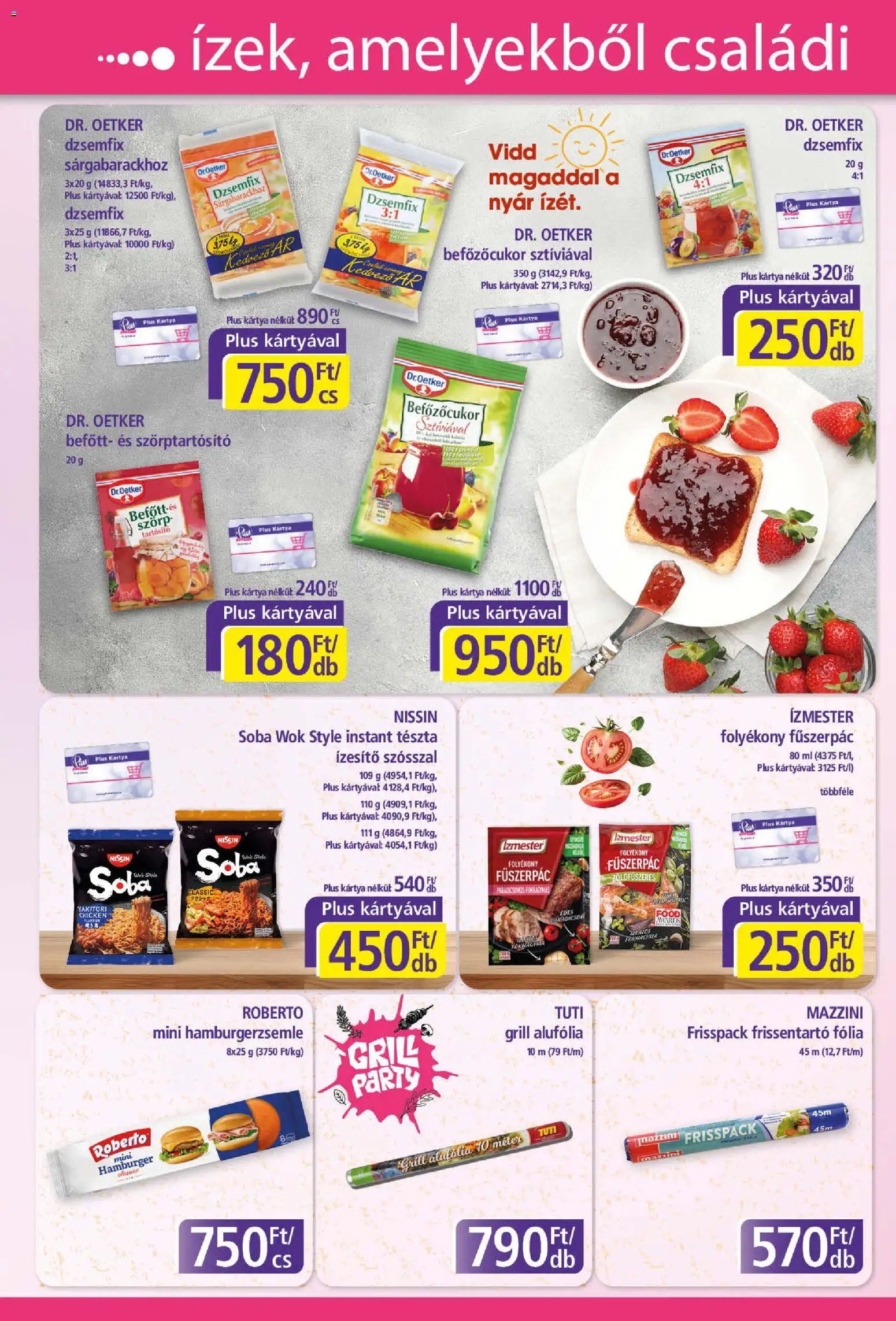 Plus Market akciós ujság - amely érvényes a következő dátumtól: 18.06.2026 | Oldal: 6