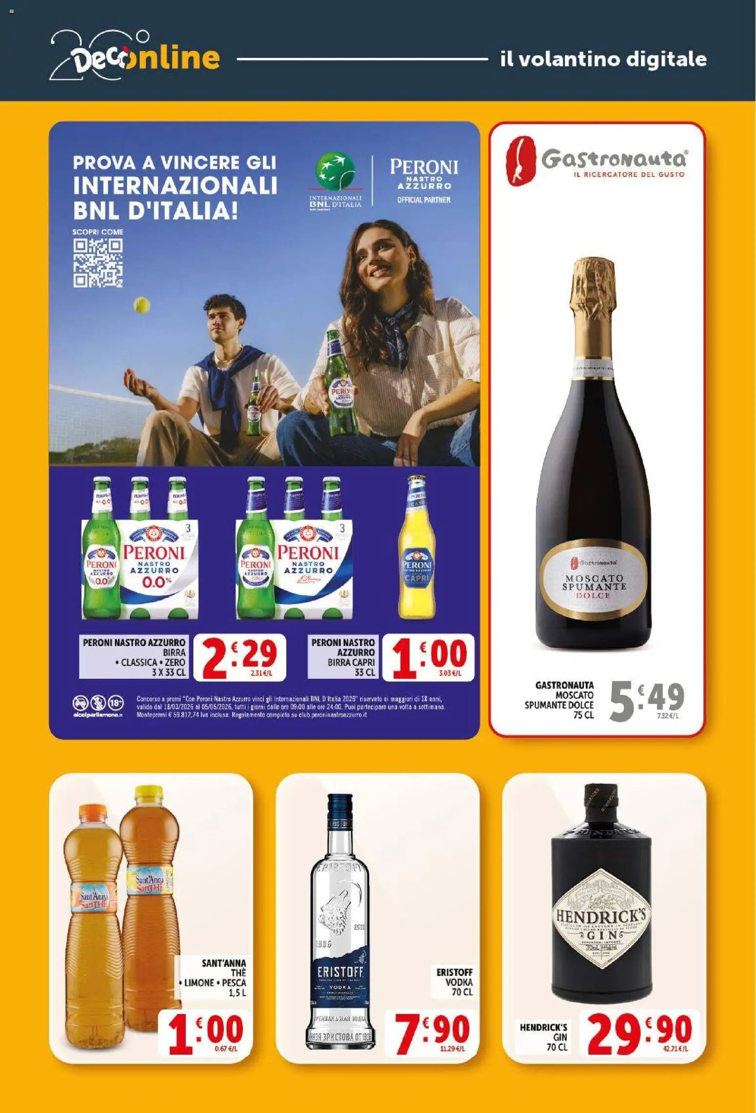 Volantino Decò del 09.04.2026 | Pagina: 32 | Prodotti: Birra, Vodka, Spumante