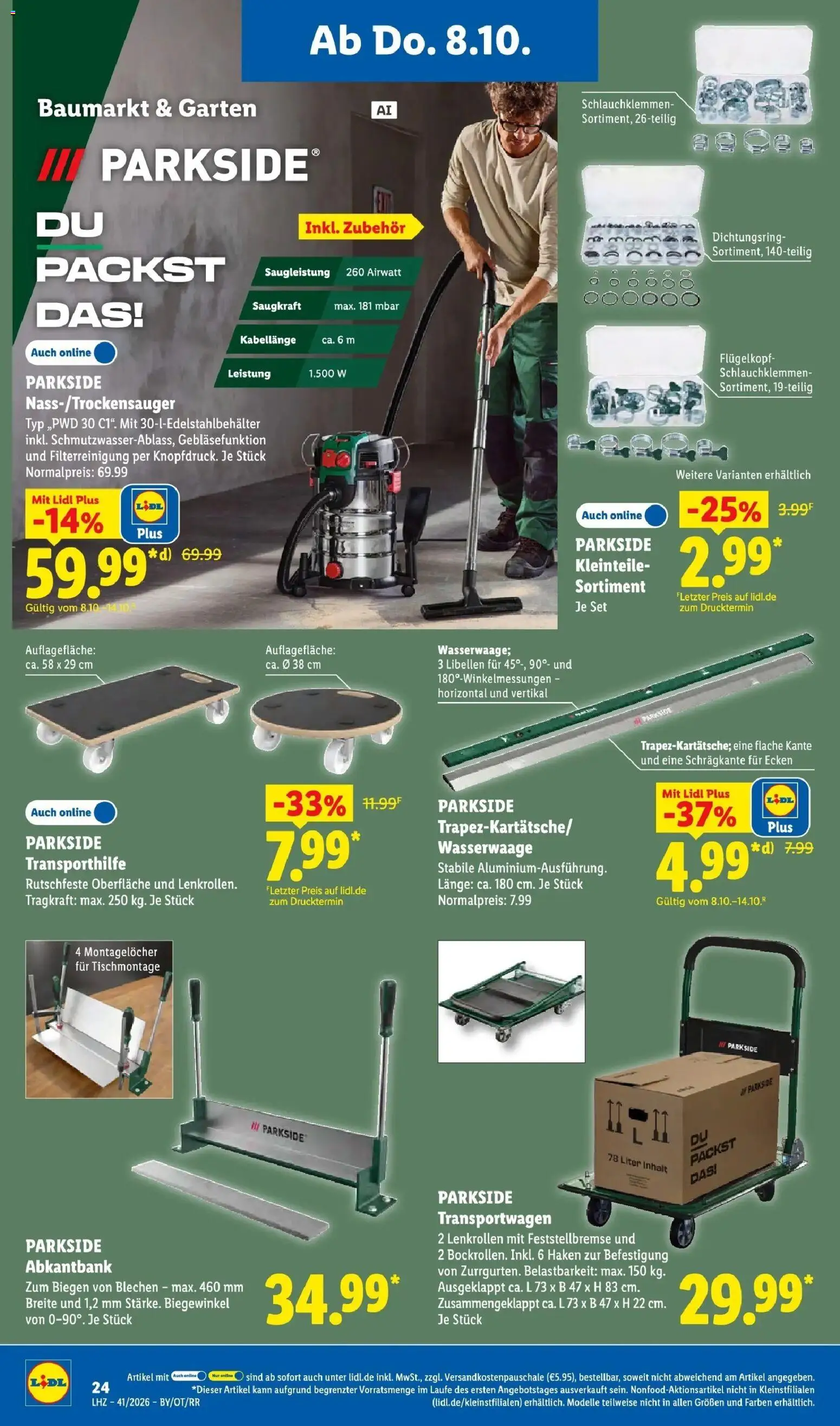 Lidl Prospekt Hof-innenstadt (ab 05.10.2026) zum Blättern » Angebote | Seite: 42