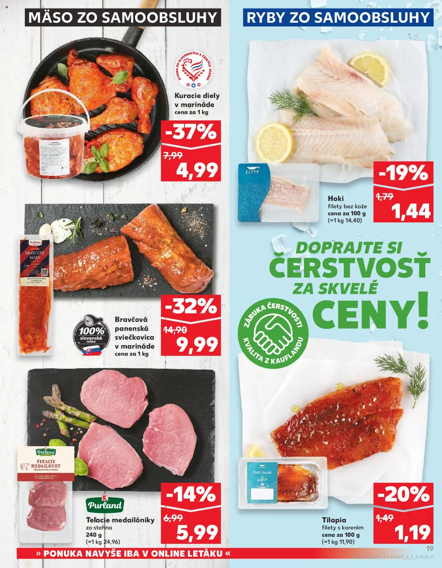 Nové Kaufland akcie – leták je platný od 25.06.2026 | Strana: 19