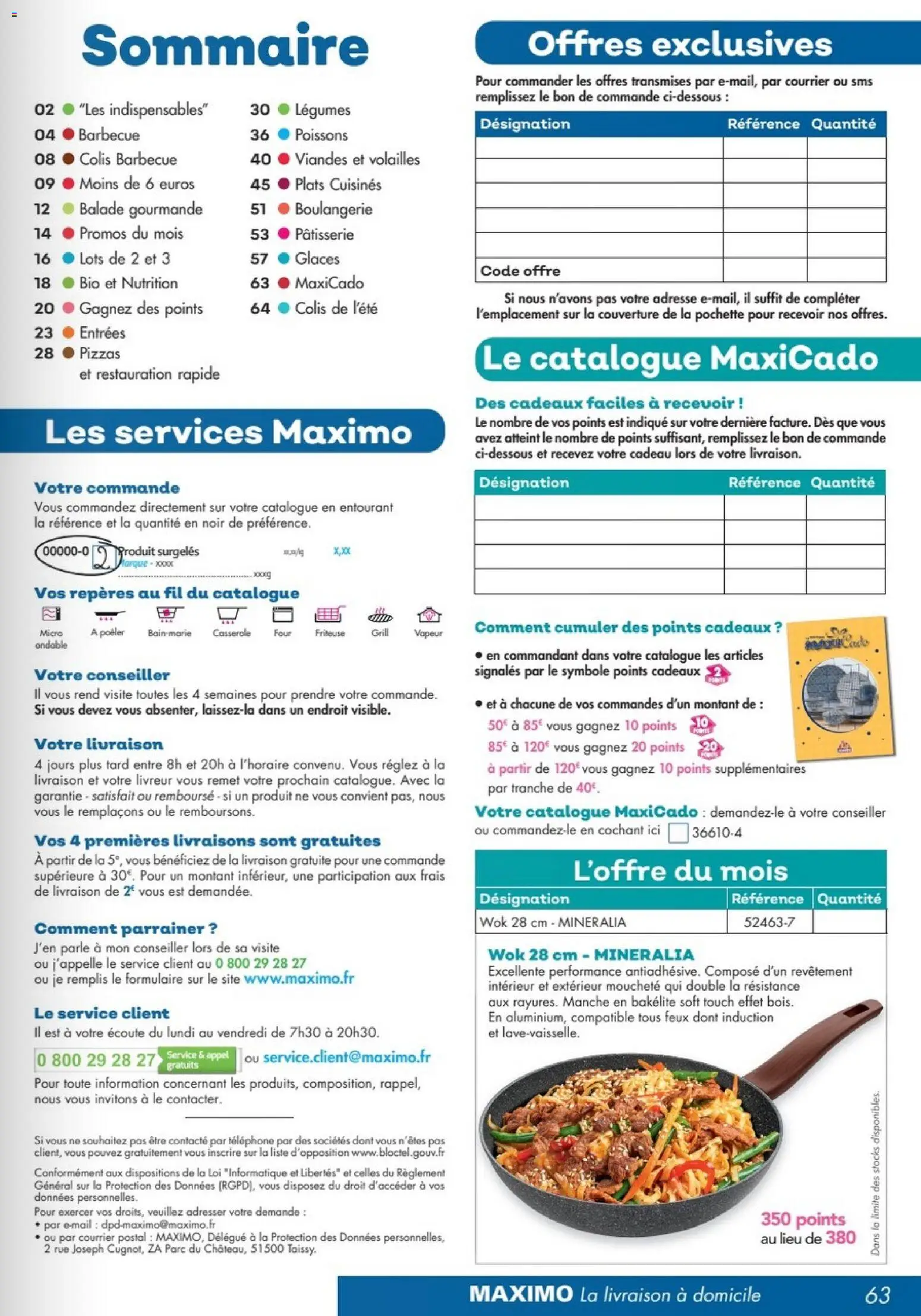 {H1} | Page: 63 | Produits: Téléphone, Four, Casserole, Couverture