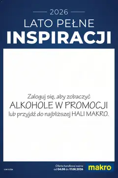 Pogląd oferty "Makro gazetka - Lato pełne inspiracji" - ważna od 04.08.2026