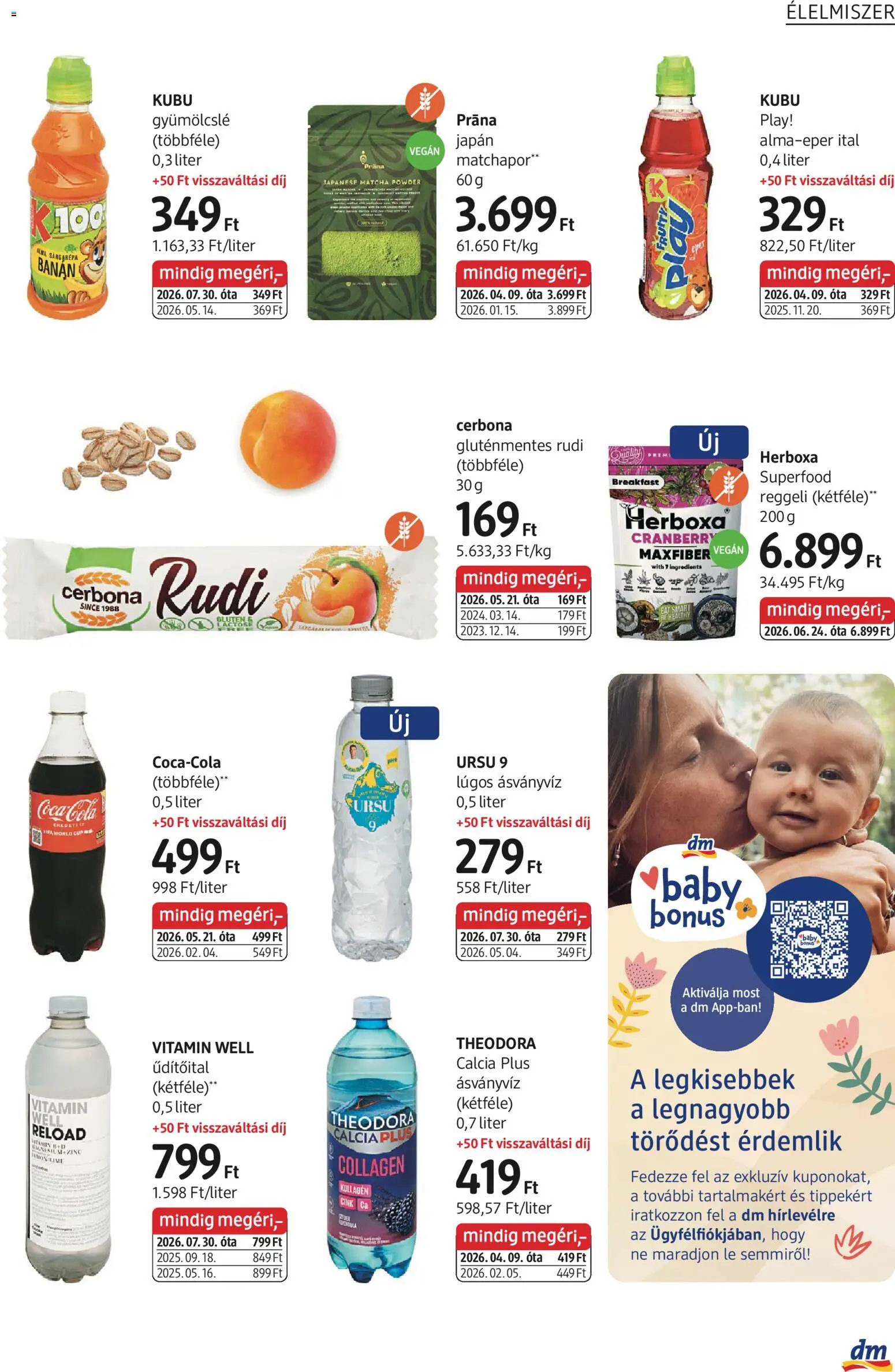 DM Drogerie Markt akciós ujság - amely érvényes a következő dátumtól: 2026.07.30. | Oldal: 19 | Termékek: Vitamin, Sárgarépa, Gluténmentes, Vegán
