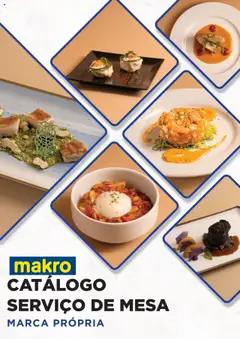 Pré-visualização Makro Catálogo Serviço de Mesa válido de 01/08/2024
