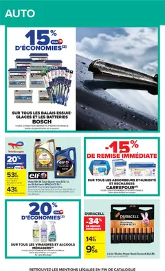 Carrefour - Prévisualisation de Carrefour Vos promos du quotidien valide à partir de 17/08/2026 | Page: 81 | Produits: Bricolage, Huile moteur, Vinaigre, Piles