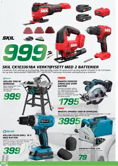 Forhåndsvisning av Coop Byggmix kundeavis gyldig fra 06/07/2026 | Side: 6 | Produkter: Drill, Сантехнічне кріплення, Суміш дитяча, Batteri