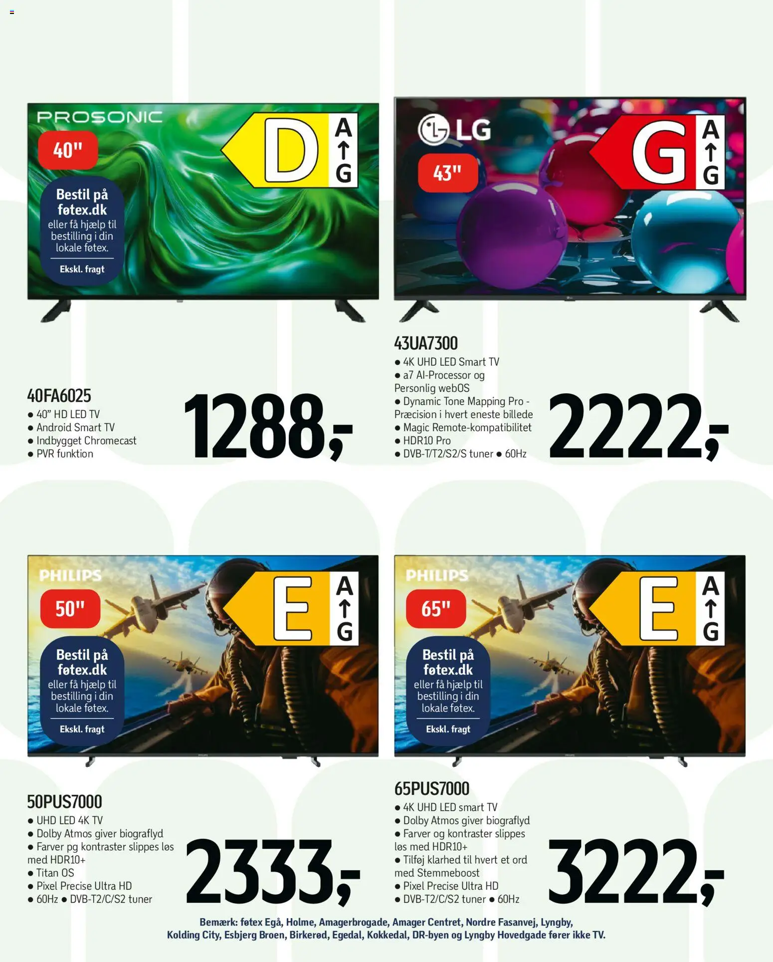 Føtex tilbudsavis – gyldig fra 26/06/2026 | Side: 65 | Produkter: Smart TV, TV