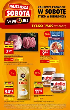 Pogląd oferty "Biedronka gazetka - Najtańsza sobota" - ważna od 19.09.2026