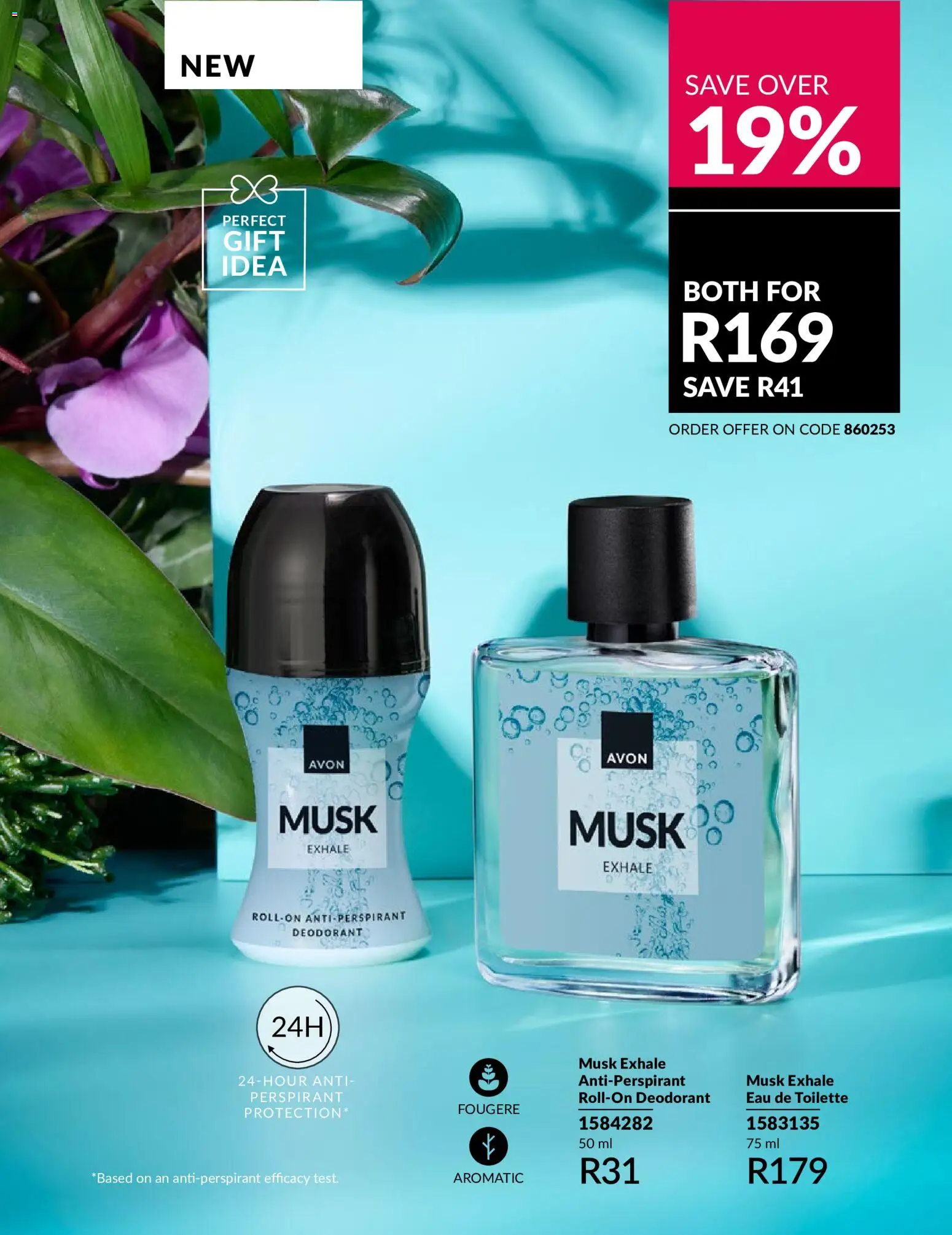 New Avon catalogue – valid from 11.05.2026 | Page: 9 | Products: Eau de toilette, Deodorant, Antiperspirant