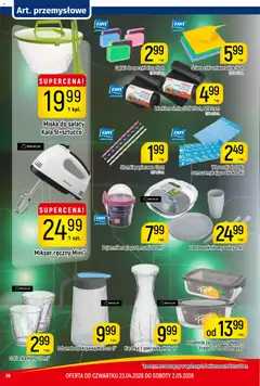 Pogląd oferty "Piotruś Pan gazetka" - ważna od 23.04.2026 | Strona: 26 | Produkty: Dzbanek, Zestaw piknikowy, Woreczki do lodu, Musli