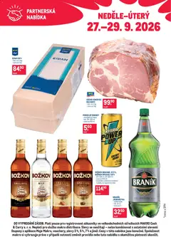 Náhled letáku Makro leták - Partnerská nabídka od 27.09.2026