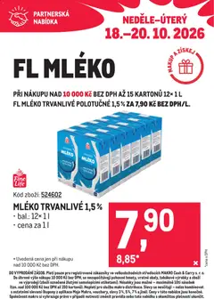 Náhled letáku Makro leták - Partnerská nabídka od 27.09.2026