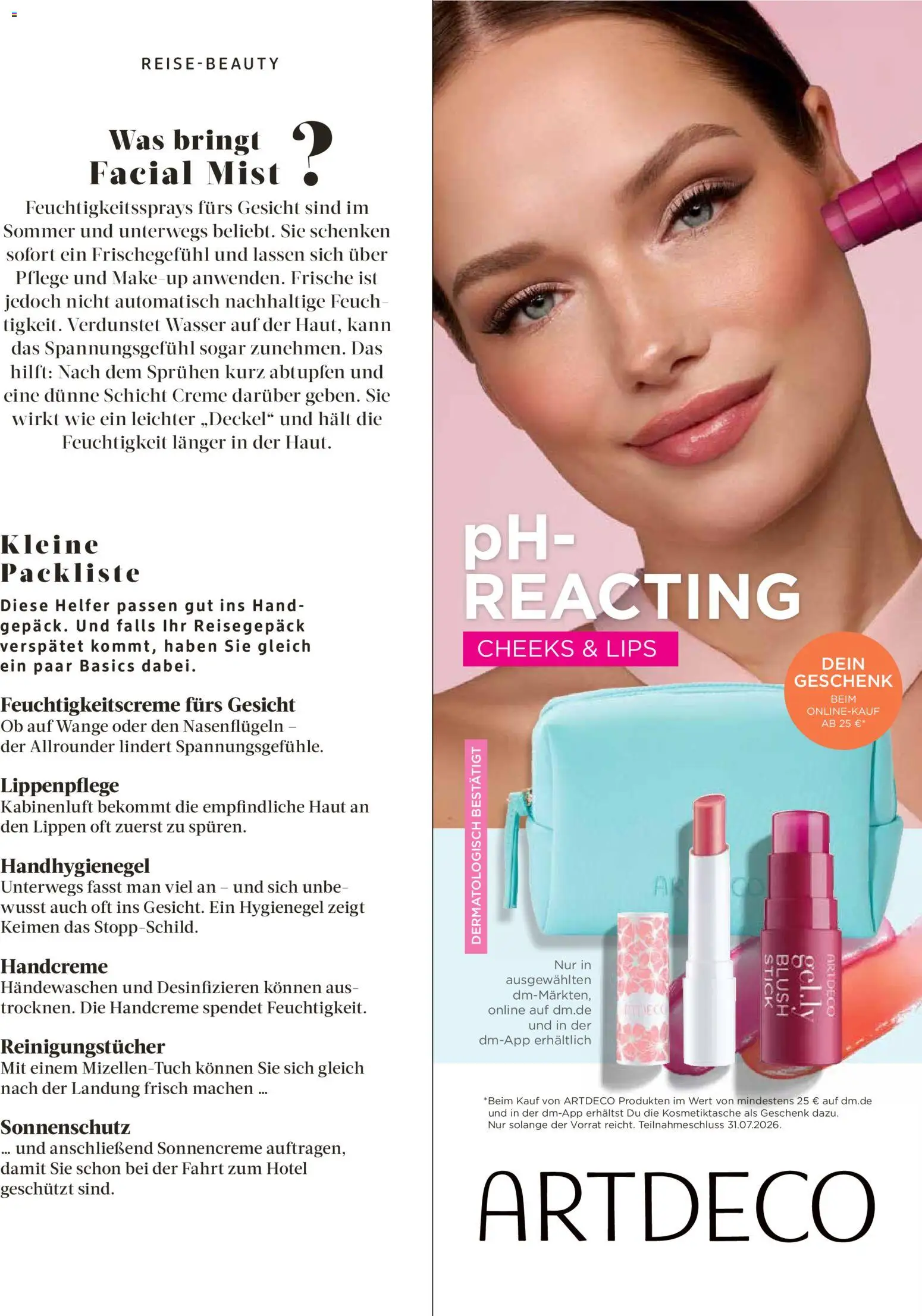 dm drogerie Prospekt – gültig ab 01.07.2026 | Seite: 19 | Produkte: Creme, Sonnencreme, Wasser, Reinigungstücher