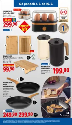 Náhled letáku Lidl leták od 04.05.2026 | Strana: 35 | Produkty: Květináče, Pánev, Vařič vajec, Konvice